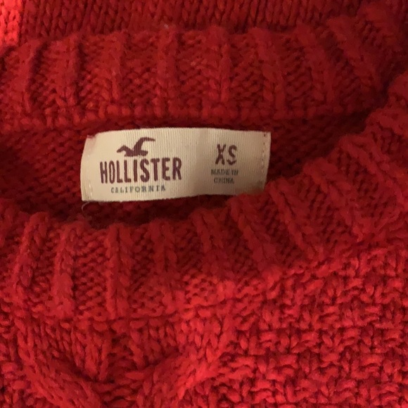 Red Knit Sweater - Picture 5 of 5